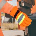Winter Work Gloves For Men Heavy Duty Mechanic Gloves With Grip Waterproof Anti Vibration Safety Gloves Flexible Yard Work. 