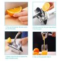 Aluminum Metal Fruit Press Manual Hand Press Juicer. 