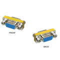 VGA female to female 15 holes to 15 holes adapter VGA serial port conversion / pair connector. 