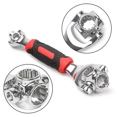 Belizzi%20%2048%20in%201%20Socket%20Wrench%20Multifunction%20Universal%20Tool%20with%20Spline%20Bolts%20360%20Degree%20Revolving%20Spanner%20(Red%20&%20Black)%20-%20Image%202