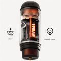 Portable Coffee Machine for Car and Camping Travel Coffee Maker Fit Pod Capsule Coffee Powder,A. 