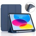 For iPad 10 10th Generation Case with Pencil Holder Silicone Back Cover For iPad Pro 11 Air 5 10 9 10 2 9th 10th Gen 2022 A2696.