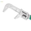 F Type Wrench Adjustable Pipe Wrench Wide Opening Spanner for DIY Project 75mmx280mm.