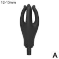 3Sizes Fascia Massager Head Massage Gun Heads With Silicone Fingers Washable Material Massage Water 4 Artificial Head I2C4. 