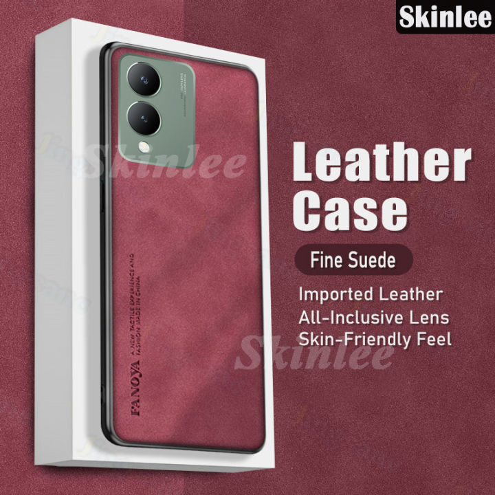 Phone case For Vivo Y17S Back cover Fluff Hard Cortex Plush Cover with Soft Frame Anti-knock Cover For Vivo Y17S cover cases