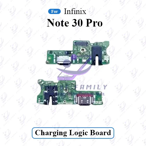 Charging Logic Board For Infinix Note 30 Pro Charging Port USB Plug PCB ...