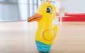 Bestway Children's Inflatable Rhubarb Duck Tumbler Inflatable Sandbag 12653 Rhubarb Duck | Kids Punching Bag. 