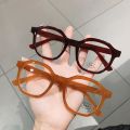 SO EI Fashion Irregular Square Women Optical Glasses Frame Clear Anti Blue-Ray Lens Eyewear Vintage Men Red Frame. 