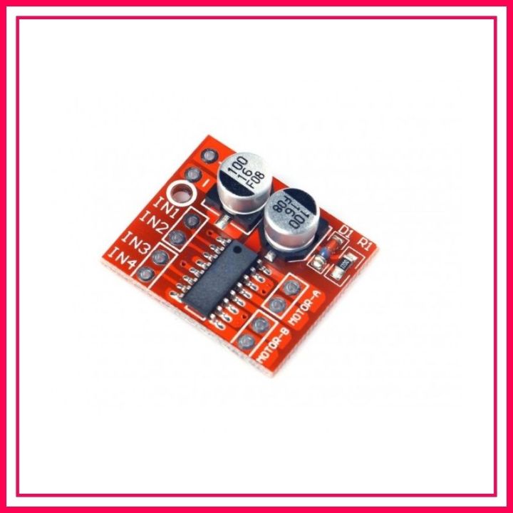L298N Mini Dual H-Bridge Motor Driver Module – Compact DC and Stepper Motor Controller for Arduino & Robotics