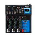 High-Performance - Bomge F7/F4 Bluetooth Portable Audio Mixer for Computer Recording - Reliable Accessory. 