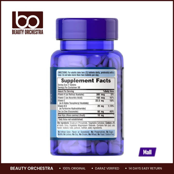 Puritan's%20Pride%20Zinc%20for%20Acne%20-%20100%20Tablets%20-%20Image%202