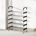 Shoe Rack 5 Tier Extendable Shoe Rack Organiser Strong and Durable Duty Footwear Storage Rack Holds18Pairs Durable and Stable Shoe Storage.