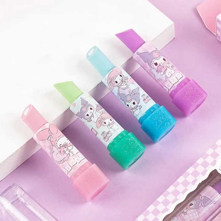 Sanrio%20My%20Melody%20Kuromi%20Lipstick%20Design%20Cartoon%20Rubber%20Eraser%20Cute%20Erasers%20For%20Kids%20School%20Office%20Supplies%20Gift%20Stationery%20-%20Image%203