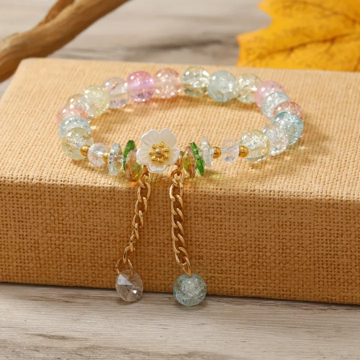 Shimmering%20Floral%20Beaded%20Bracelet%20for%20Girls%20-%20Image%204