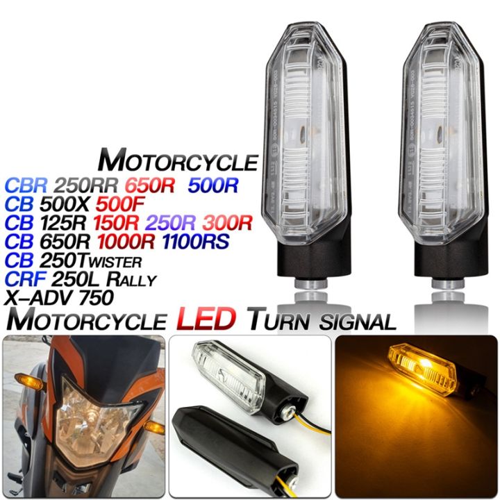 Motorcycle%20LED%20Turn%20Signal%20Lights%20Lamps%20Side%20Indicator%20for%20HONDA%20CB125/CBR650R/CBF/X-ADV%20/CB%20150R%20/CB%20300R/%20CB%201000R%20-%20Image%202