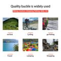 10PCS S Double Carabiner Set Camping EDC Survival Climbing Spring Backpack Clasps Keychain Tactical Gear Hooks Key Chain Clip.