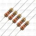 100Pcs 680K Resistor 680K Ohm Carbon Film Resistor 680K 1/4W Resistance 0.25 Watt 5% Tolerance Fixed Resistors. 