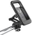 Waterproof Bike Phone Holder Case Universal Motorcycle Bicycle Phone Mount 360 Rotation Adjustable Handlebar Clip Stand.