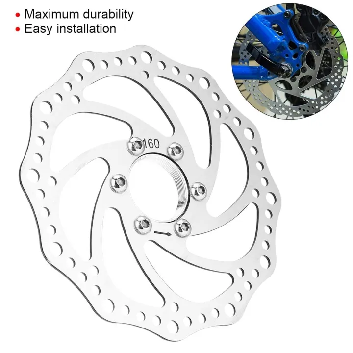 Bike%20Brake%20Disc%20Freewheel%20Threaded%20Hubs%20Disc%20Brake%206%20Bolt%20With%20Aluminium%20wheeler%20Floating%20Alomejor%20Brake%20Rotor%20160mm%201%20pc%20Bicycle%20Accessories%20-%20Bike%20-%20%E0%A6%B8%E0%A6%BE%E0%A6%87%E0%A6%95%E0%A7%87%E0%A6%B2%20-%20Image%205