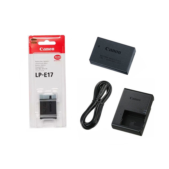 Canon%20LP-E17%20Battery%20&%20Charger%20With%20Free%20Power%20Cable%20Combo%20Pack%20For%20Canon%20750d/200d/800d/77d%20&%20More%20-%20Image%203
