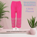Fashion Trend Soft Linen Print Plazzo For Woman. 