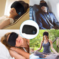 EsoGoal Wireless Sleep Mask Bluetooth Music Eye Mask Sleep Headphones Wireless Headphones Cotton Sleeping Eye Cover Travel Bluetooth Sleep Mask Sleeping Headset with Built-in Speakers for Air Travel Siesta Sleeping. 
