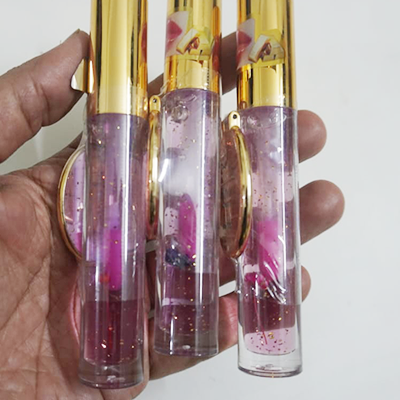 Karite%2024k%20Flower%20Magic%20Lip%20Oil%20with%20Mirror-Women%20Makeup-Lip%20Gloss%20With%20Mirror%20-%20Image%202