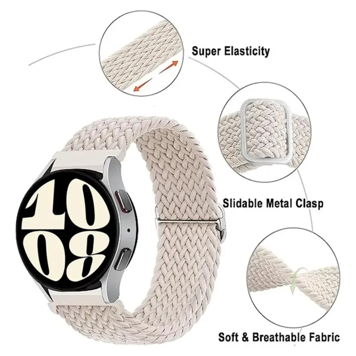 20mm/22mm%20Band%20For%20Samsung%20Galaxy%20Watch%204/5/6/5%20pro/6%20Classic/gear%20s3/active%202%20Braided%20Solo%20loop%20bracelet%20Huawei%20GT%202e%203%204%20Strap%20-%20Image%203