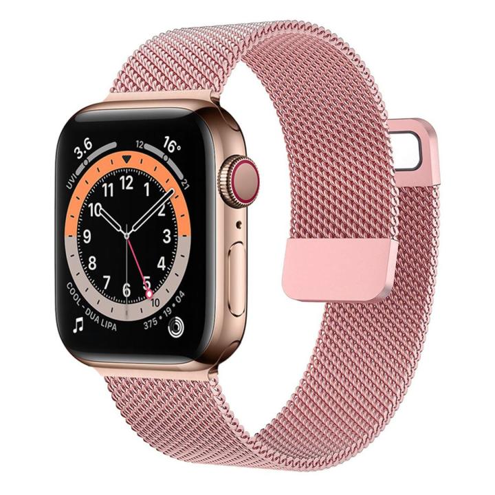 Magnetic Loop For Apple watch band 44mm 40mm iWatch Band 38mm 42mm Stainless steel bracelet Apple watch seri es 5 4 3 se 6 strap