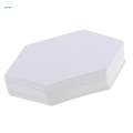 3x100 Pieces Hexagon Shape Paper Quilting Templates for Sewing Craft 7.9cm. 