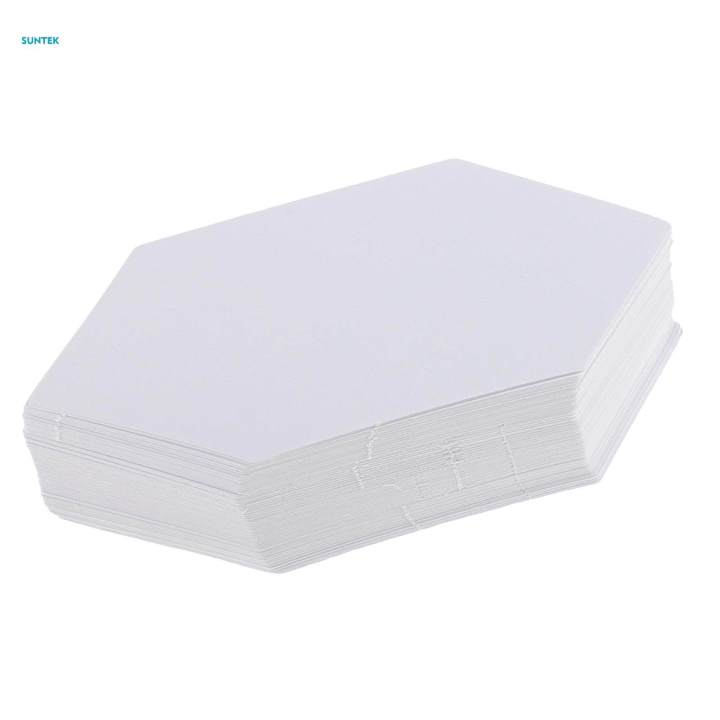 3x100%20Pieces%20Hexagon%20Shape%20Paper%20Quilting%20Templates%20for%20Sewing%20Craft%207.9cm%20-%20Image%208