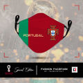 Portugal National Football Team Exclusive Design Edition Facemask.