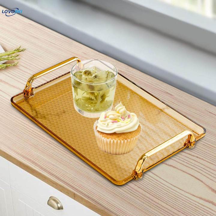 Serving%20Tray%20with%20Handle%20Dresser%20Rectangle%20Serving%20Tray%20Coffee%20for%20Bedroom%20Entertaining%20-%20Image%206