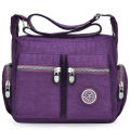 【Event】Zhuo Ku 2020 New Washed Nylon Bag Canvas Women's Bag One Shoulder Crossbody Handbag Mommy Bag.