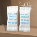 Silica Gel Desiccant 1 Gram Packet 100 Pieces. Desiccant (Do Not Eat)..