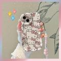 Sanrio Hello Kitty Chain Case For OPPO A60 RENO 7 12F 11F PRO 5 6 8 5G 10 2F Z 8T Realme C63 C61 C65 C51 C53 C55 C21Y C25Y C35. 