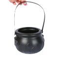 12 Pcs Pumpkin Bucket Halloween Witch Simple Pattern Bucket Halloween Nightclub Bar Scene Decor. 