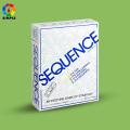 Board Games Challenge Sequence Strategy Card For 2-12 Players Family Fun Game Strategy Card Exciting Desktop Games. 