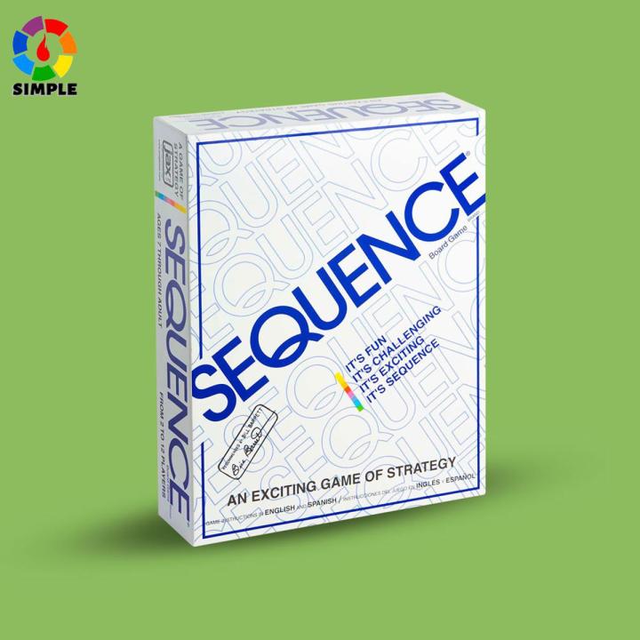 Board Games Challenge Sequence Strategy Card For 2-12 Players Family Fun Game Strategy Card Exciting Desktop Games