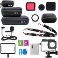 SJCAM Original SJ8 Pro/Plus Lens Cap/Cover Screen Glass Film UV Filter Bag Waterproof Box Diving Protect Action Camera Clownfish. 