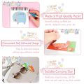 【LuckyBabyFans Store】（NEW）[In Stock] Cute Sticky Notes 640 Sheets (32 Pieces) Mini Animal Sticky Notes Set Funny Self Adhesive Memo Pad Colourful. 