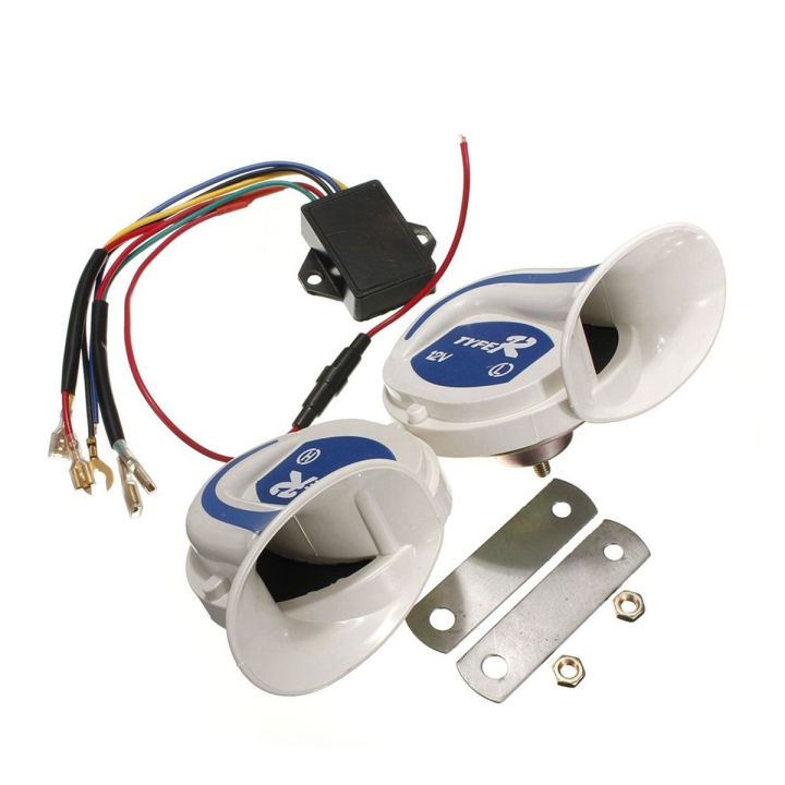 Ultra Loud Air Snail Horn Magic 18 Sounds for Motorcycle or Car Truck Vehicle