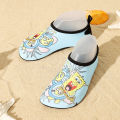 Children's Beach Shoes Upstream Seaside Swimming Shoes Anti-Scratch Home Breathable Princess Elsa Piggy Page Room Socks.
