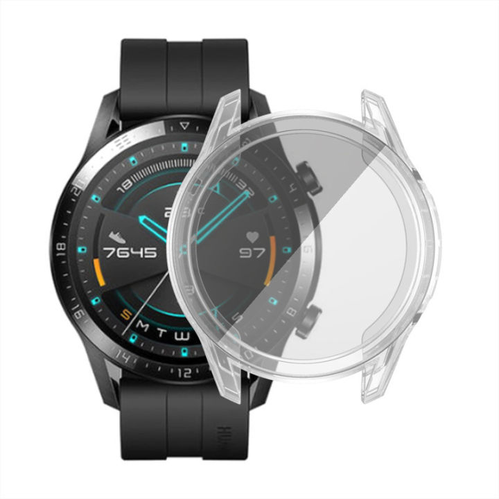 Watch%20Cover%20For%20Huawei%20Watch%20GT2%20GT2%20%20Cover%20TPU%20Tempered%20Glass%20Case%20Protective%20-%20Image%204