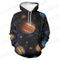 Universe Milky Way 3D Printed Hoodies Men Women Oversized Sweatshirt Spring And Autumn Sports Casual Loose Hooded Streetwear. 
