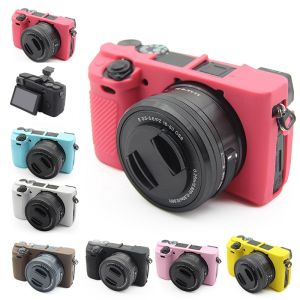 Bilashmart 【Hot item】 Casing Sony A6100/A6300/A6400 Camera Bag Soft Protective Body Cover Case Skin
