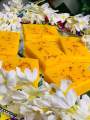 Saffron Handmade Soap-100 gm- Regular (Unpacked/Raw/hand cut). 