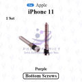 For Apple iPhone 11 New Bottom Screw Pentalobe Dock Connector Screw Replacemnt Parts. 