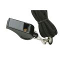 Ribbon Whistle Games Guard Defense Quality Plastic Whistle-Black (1 Piece) - 288770909. 