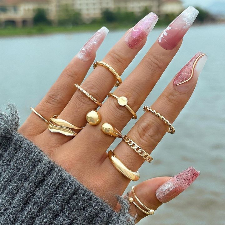 Enacolor%20Elegant%20Gold%20Metal%20Rings%20Exaggerated%20Geometric%20Arcs%20Open%20Ring%20Set%20for%20Women%20Accessories%20-%20Image%205